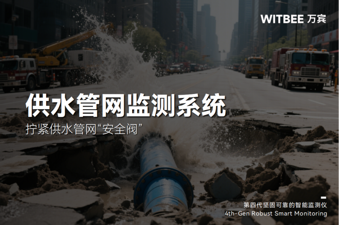 爆管预警前置!拧紧供水管网“安全阀”