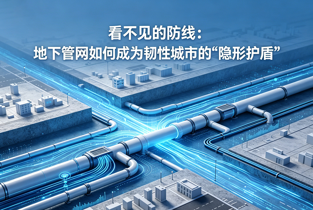 看不见的防线:地下管网如何成为韧性城市的“隐形护盾”