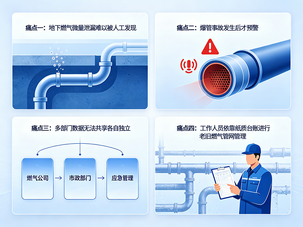 城市生命线的“隐形守护者”:燃气管网智能监测体系