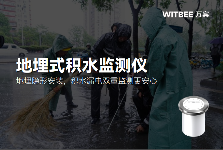 地埋式积水监测仪:地埋隐形安装,积水漏电双重监测更安心