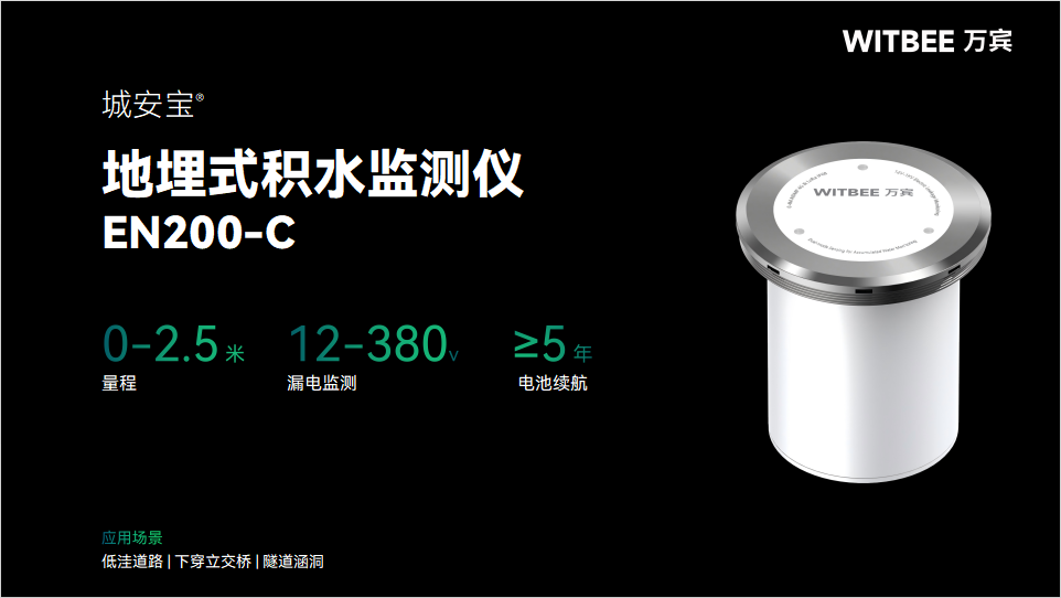 地埋式积水监测仪:地埋隐形安装,积水漏电双重监测更安心