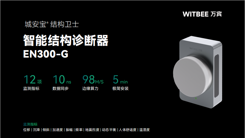 智能结构诊断器:无损采集、远程传输,保历史古建健康常在