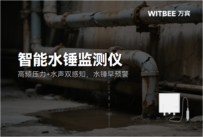 智能水锤监测仪:高频压力+水声双感知,水锤早预警