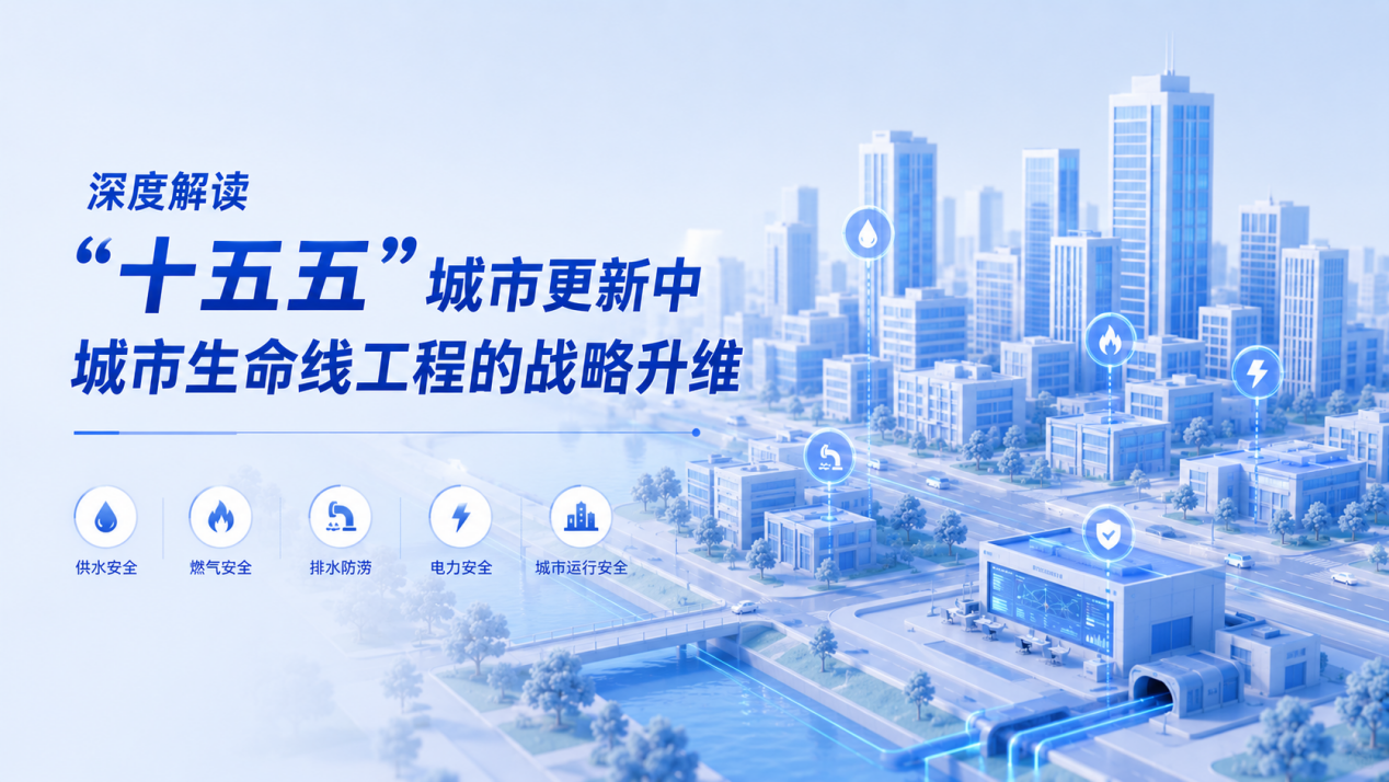 深度解读十五五城市更新中城市生命线工程的战略升维(1)