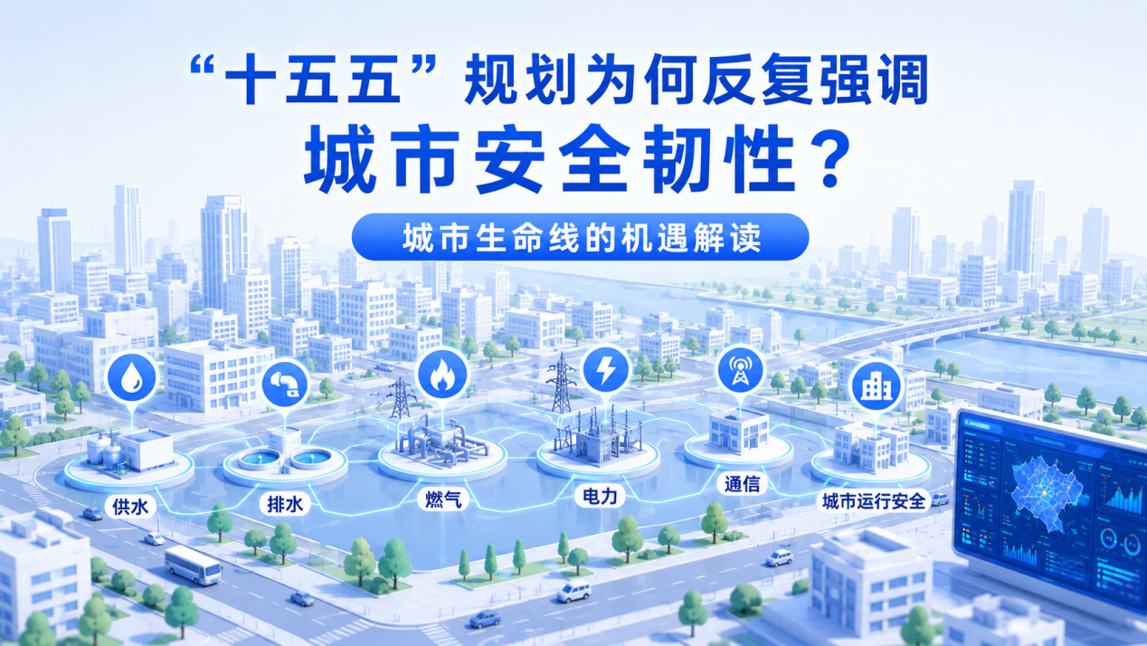 “十五五”规划为何反复强调城市安全韧性?城市生命线的机遇解读