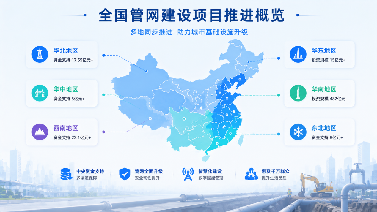 2026年31省中央资金管网项目清单深度研判:补助比例、申报门槛、市场热点一次读懂3