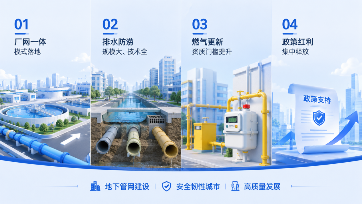1.59亿!江西4大市政管网项目启动招标,谁将抢占下半年市场先机?2