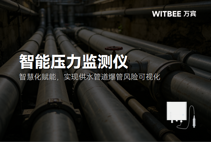 智能压力监测仪:智慧化赋能,实现供水管道爆管风险可视化