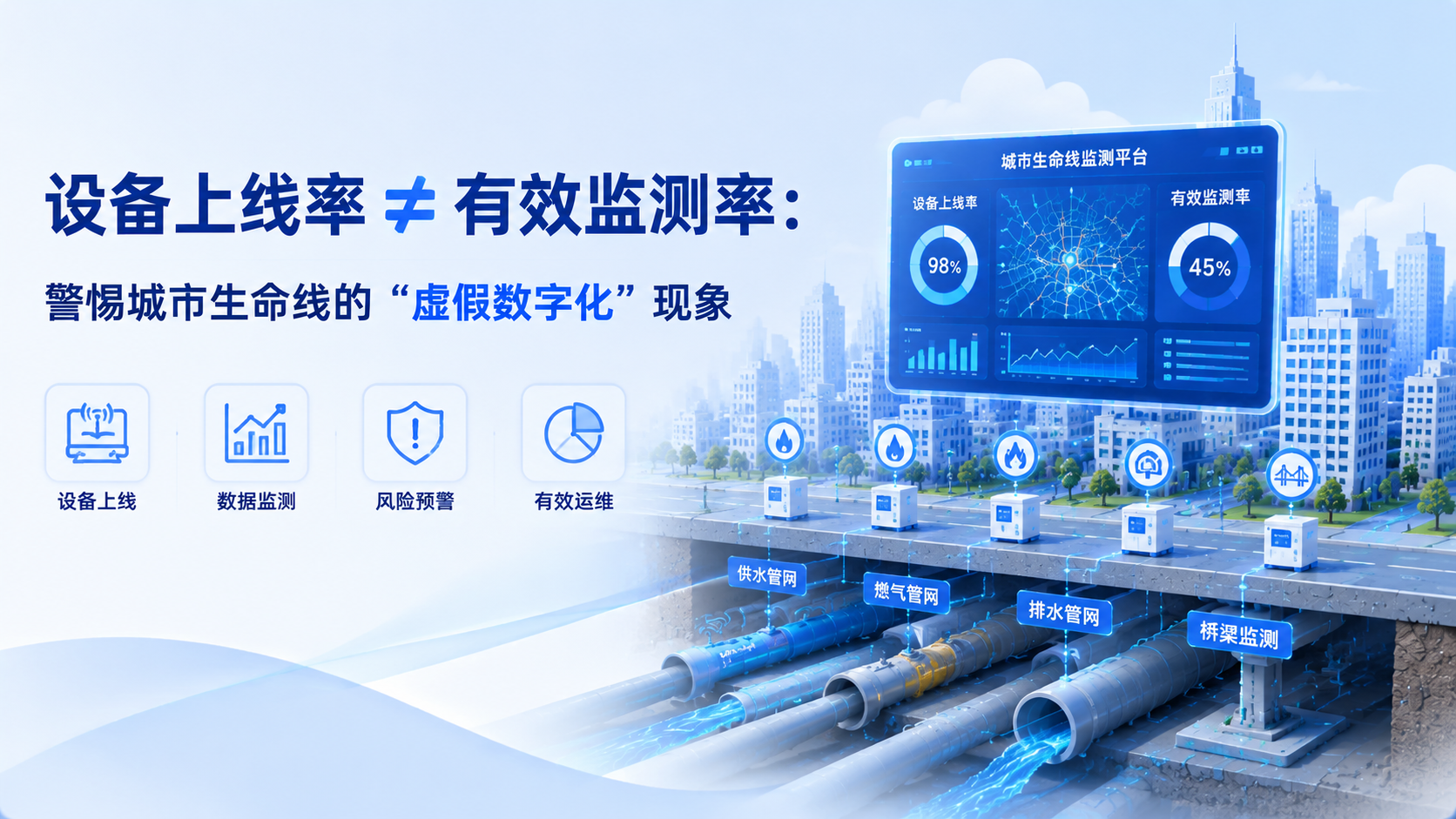 设备上线率≠有效监测率:警惕城市生命线的“虚假数字化”现象 (1)