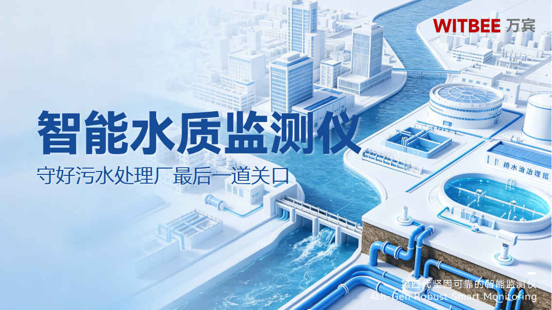 智能水质监测仪:全天水质采集分析,守好污水处理厂最后一道关口