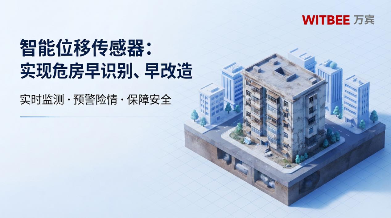 智能位移传感器:实现危房早识别、早改造