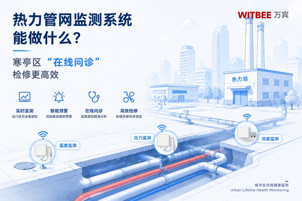 热力管网监测系统能做什么?寒亭区在线问诊检修更高效
