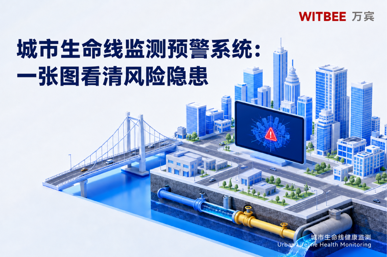 城市生命线监测预警系统:一张图看清风险隐患
