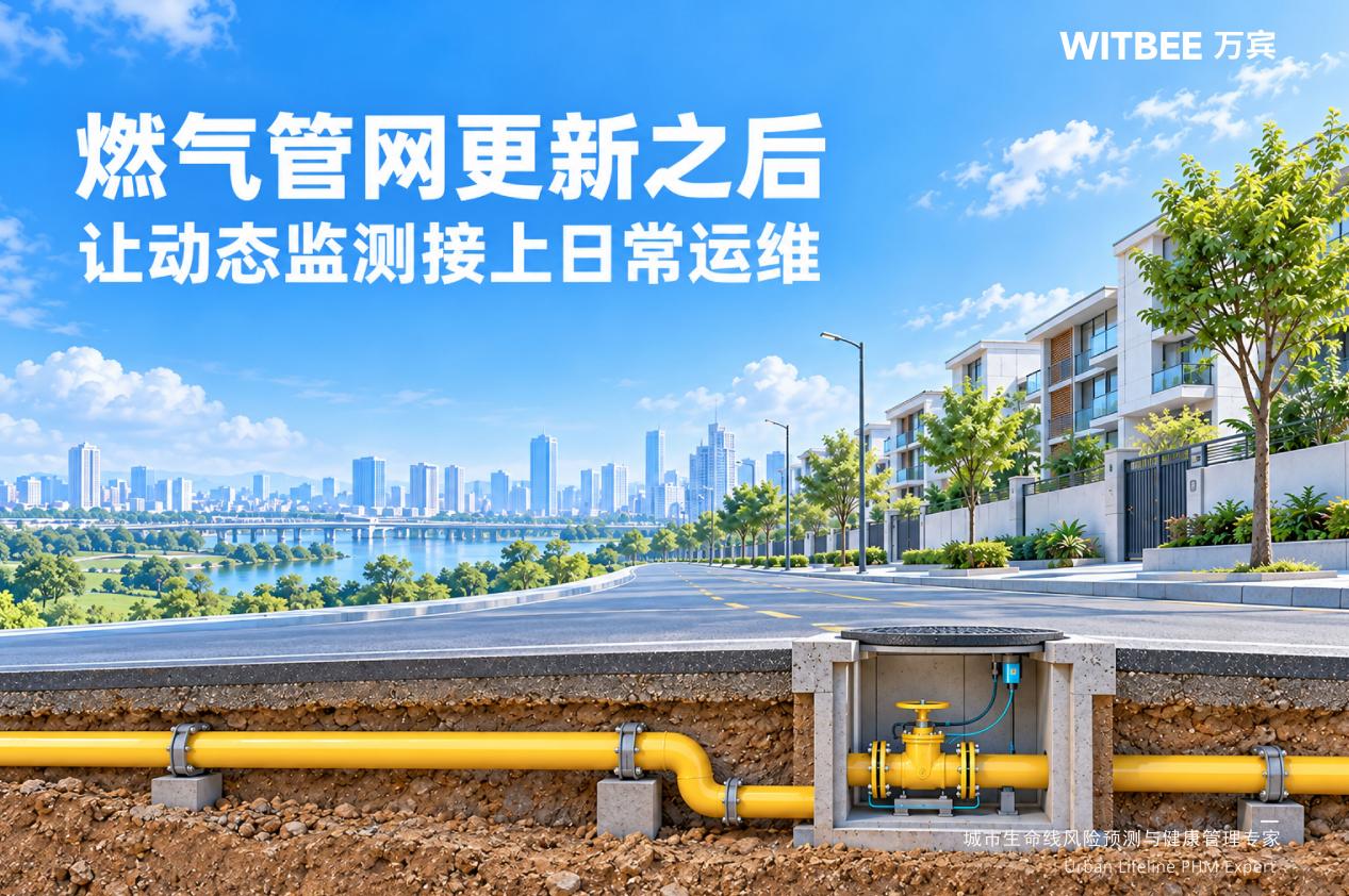 燃气管网更新之后,让动态监测接上日常运维