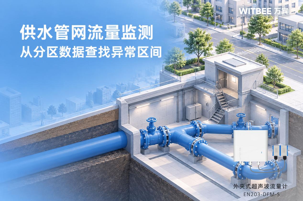 供水管网流量监测:从分区数据查找异常区间