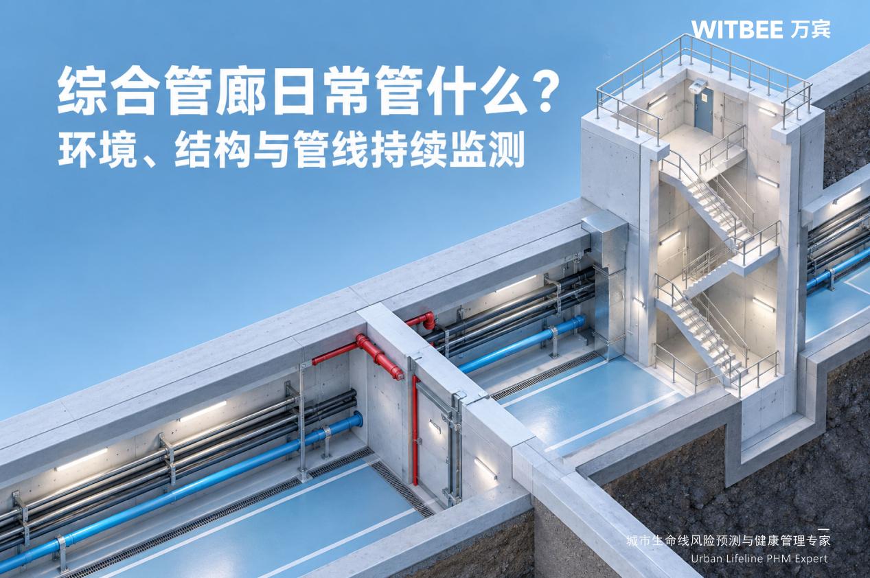 综合管廊日常管什么?环境、结构与管线持续监测