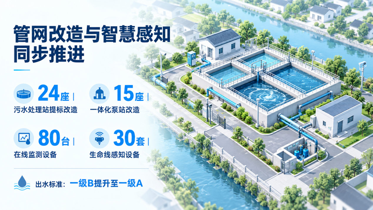 1.1亿元!四川巴中改造67公里污水管网,30套感知设备接入城市生命线平台