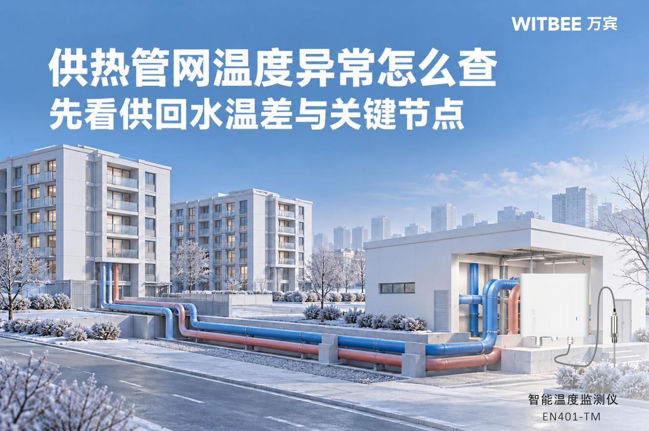 供热管网温度异常怎么查?先看供回水温差与关键节点