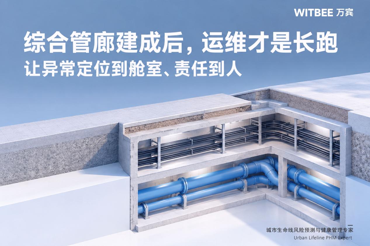 综合管廊建成后,运维才是长跑:让异常定位到舱室、责任到人